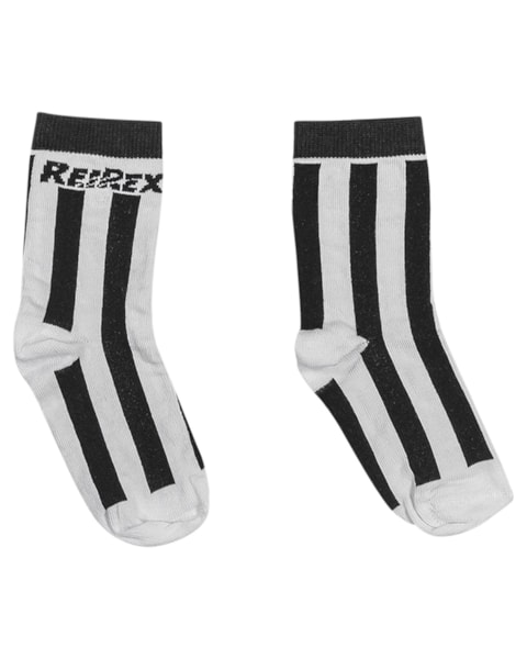 Meia Infantil Menino Estampada ReiRex - Branco