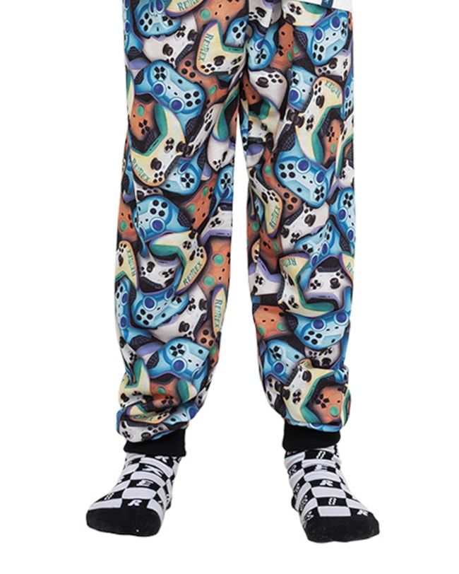 Meia Infantil Menino Estampada ReiRex - Preto-b1a10ba6-8397-441f-8f59-d5adc9afdee5