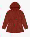 Parka Feminina com Capuz Cereja Rosa Ferrugem-605964db-85dc-43a4-b0bf-792e16d270e5