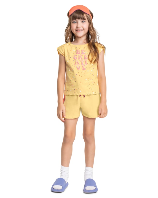 Pijama Infantil com Tapa Olho Menina Kely Kety-73a5f35a-fcdd-4db4-95f5-129558cbec6c