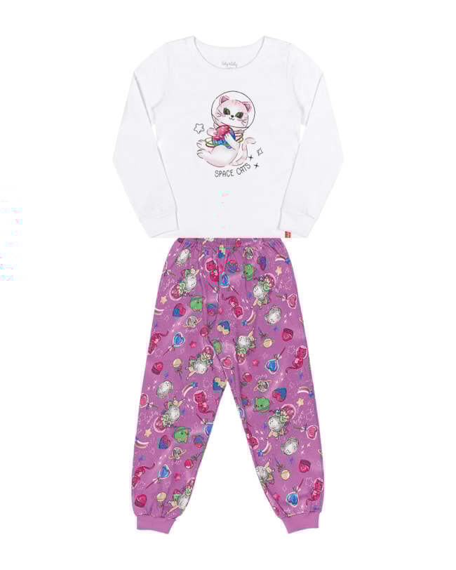 Pijama Moletinho Menina Kely Kety Brilha no Escuro-43e70393-7732-4499-b8bd-db5e30c8a7ea