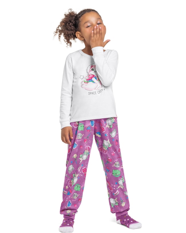 Pijama Moletinho Menina Kely Kety Brilha no Escuro-df212049-9628-4aaf-a450-fb76a4884cb7