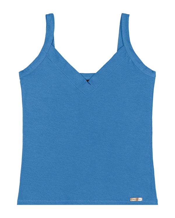 Regata Básica Canelada Cereja Rosa