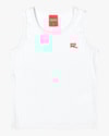 Regata Básica Canelada Infantil Feminino - Kely Kety - Branco-895f9887-ebfe-419b-ae2f-fea29297b6fd