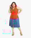 Regata Básica Feminina Plus Size em Cotton Cereja Rosa-b41b4c16-4e52-4cf3-861c-c4ea3dcb3eda