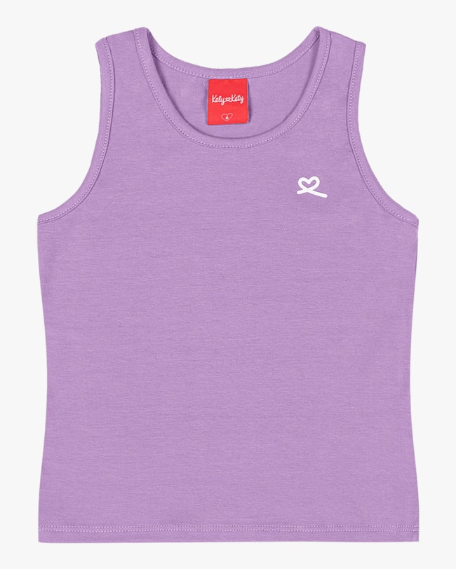 Regata Básica Infantil Menina em Cotton Kely Kety-ac94ca56-ea74-4982-822b-e0883c303f74