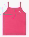 Regata Básica Infantil Menina em Malha Cotton- Kely Kety - Rosa Cereja-63c031fa-3e85-4be7-884d-22b8c9f2918e