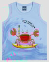 Regata Bebê Menino com Caranguejo Interativo ReiRex Azul-df45a57b-784b-4d4a-9576-83fbc54524ad