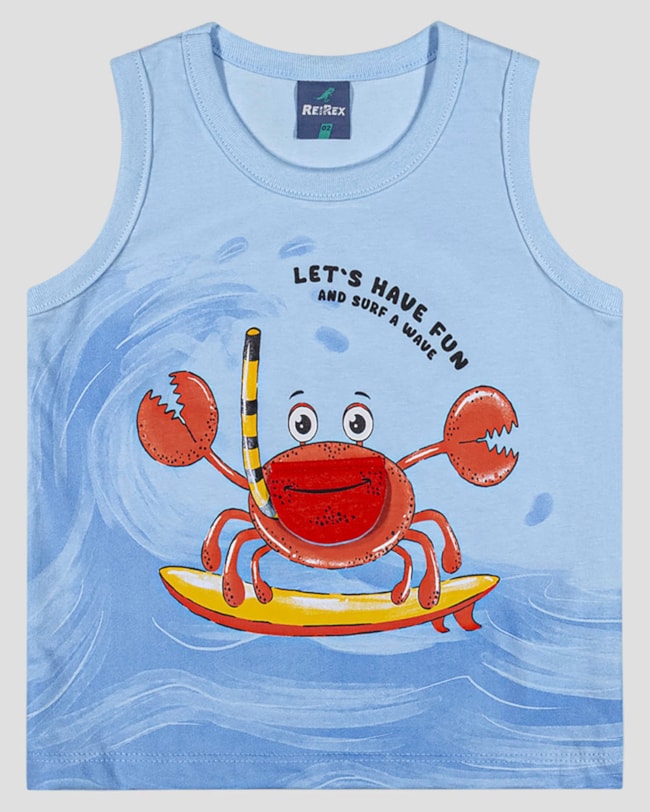 Regata Bebê Menino com Caranguejo Interativo ReiRex Azul-b85c8c57-1cc4-4888-a24c-4125c4d46433