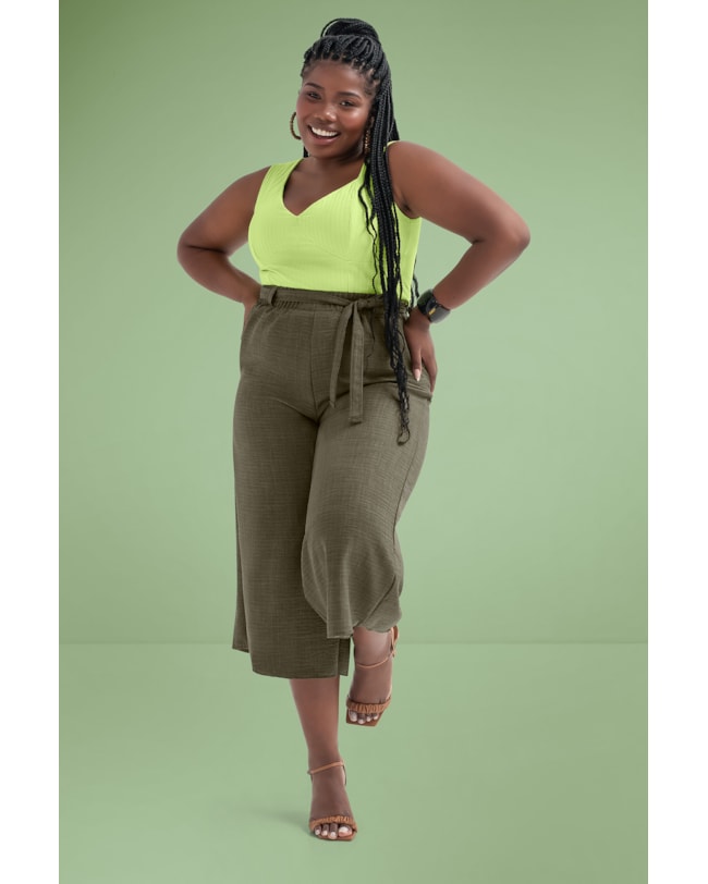 Regata Canelada com Recortes Cereja Curves-0d58bf40-c67d-4c96-ad22-d2ac729d16e4