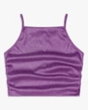 Regata Cropped Juvenil Canelada com Brilho - BaseD - Roxo-64e04251-31c1-4077-8044-7eb3e48f3b9d