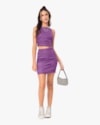 Regata Cropped Juvenil Canelada com Brilho - BaseD - Roxo-141f3729-fe48-4352-8dd3-1d89217bdf8a
