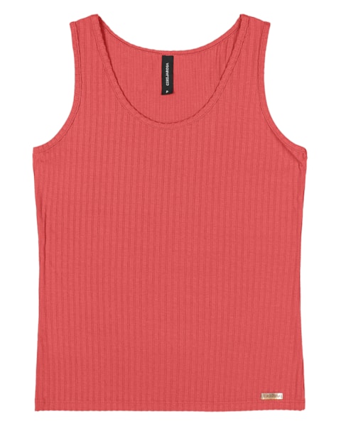 Regata Feminina Cereja Rosa Básica