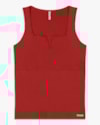 Regata Feminina com Decote V em Viscose Canelada - Cereja Rosa - Sienna-P-b8e3554c-79aa-4dbf-bbf4-99652f1fd5e0