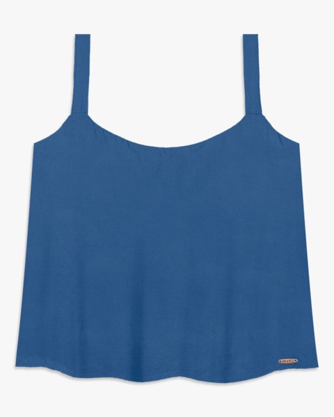 Regata Feminina em Viscose Crepe - Cereja Rosa - Havana