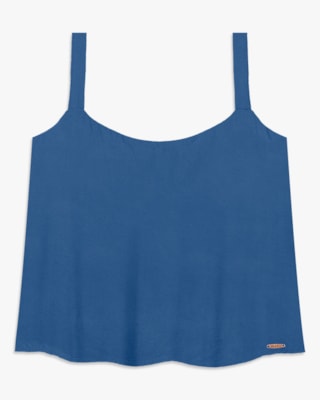 Regata Feminina em Viscose Crepe - Cereja Rosa - Havana-G