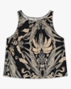 Regata Feminina Estampada em Viscose - Cereja Rosa- Preto-GG-cb795b1e-2aba-4ef9-aea1-9955fc744690