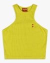 Regata Feminina Juvenil Halter Neck Canelada - BaseD - Aspargo-f1f07954-93f5-4047-95eb-200102999da6