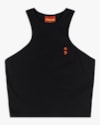 Regata Feminina Juvenil Halter Neck Canelada - BaseD - Preto-1b3152d8-7b69-4989-bb2e-952ca9114dd2