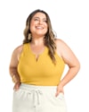 Regata Feminina Plus Size Canelada Cereja Rosa-1f0934a8-1b55-4304-bf3c-214975a47cd3
