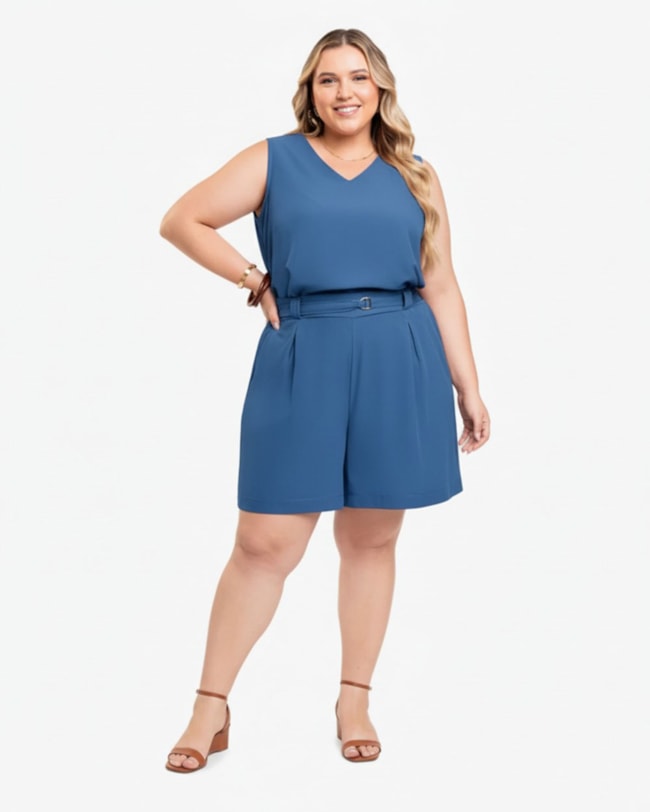 Regata Feminina Plus Size em Viscose - Cereja Rosa - Havana-08d360c3-06b6-4067-bb24-114aa0708a91