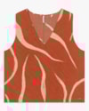 Regata Feminina Plus Size em Viscose Estampada - Cereja Rosa - Inca-8c6a7038-1a02-4a5d-a203-e7b56e95679d