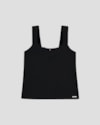 Regata Feminina Plus Size Malha Canelada Cereja Rosa Preto-d7293e41-6e44-406c-aa90-8a2d40495308