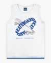 Regata Infantil Masculina Estampa Skate - ReiRex - Branco-2624e9c3-88fa-454e-8682-66be810516e7