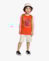 Regata Infantil Menino com Estampa em Meia Malha - ReiRex - Carrot-0ce9256d-a984-41a1-9f12-06cac2f590fc
