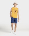 Regata Juvenil Masculina com Estampa em Meia Malha - BaseD - Mostarda-2cffe25b-6546-4091-ab26-6d0d3810d850
