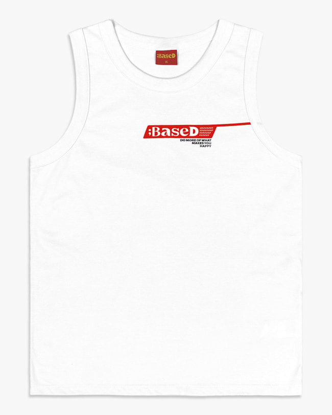 Regata Masculina Juvenil em Meia Malha - BaseD - Branco-a43b2acc-4fd9-48de-83b0-2a690f6bc05a