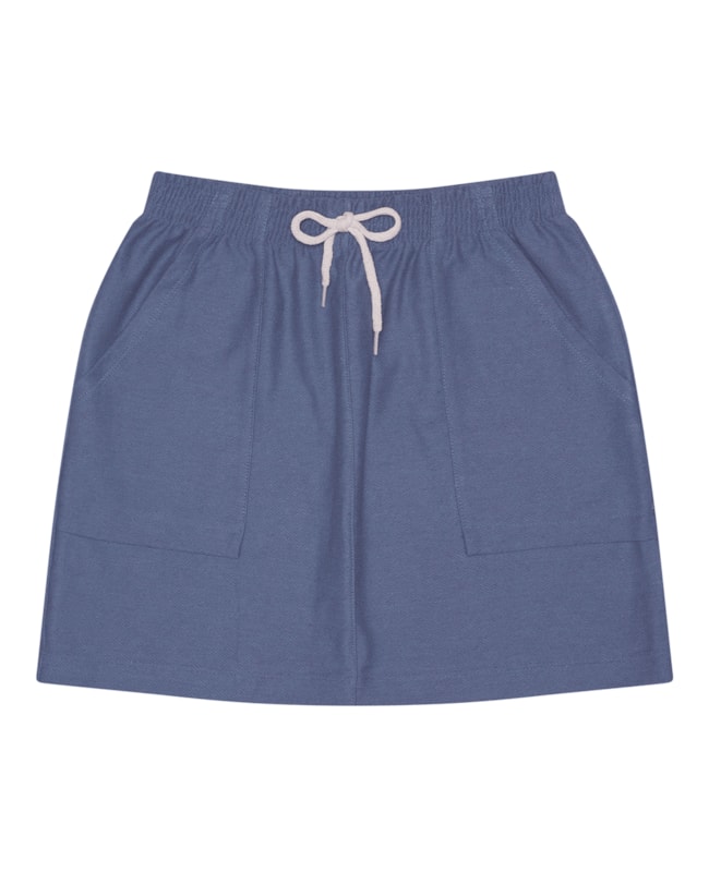 Saia em Moletinho com Bolso Sobreposto Based-6ec38c3c-2903-48b4-b88a-7f30276af114