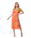 Saia Feminina Cereja Rosa Folhagens-ab0661c8-bee9-443b-8822-2f3acc1aa19d