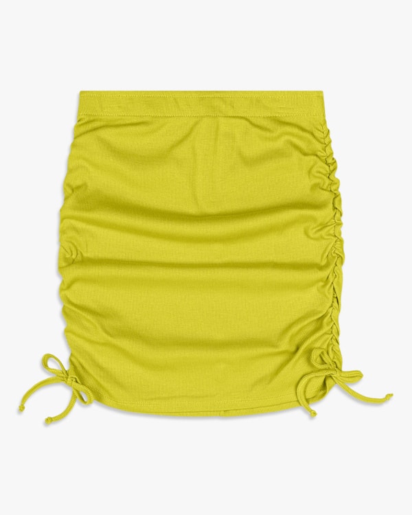 Saia Juvenil Canelada com Amarração Lateral - BaseD - Aspargo