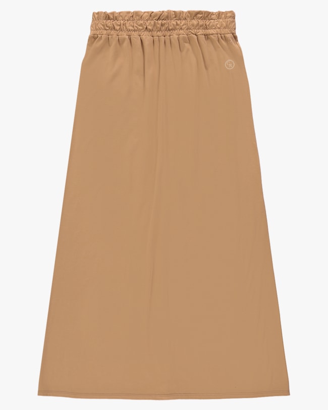 Saia Longa em Meia Malha- Cereja Rosa - Capim Dourado-0b317589-7088-4703-8abd-f44b1230f10a