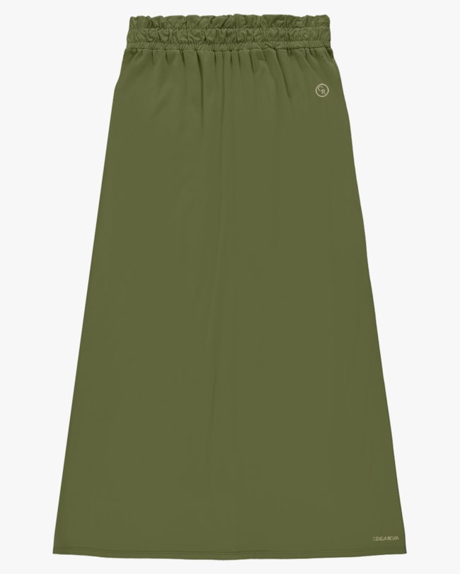 Saia Longa em Meia Malha- Cereja Rosa - Oliveira-b8314843-8515-48c1-9df1-7e014ae4d5c0