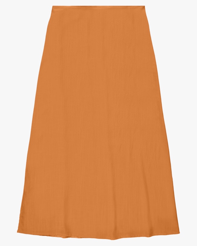 Saia Midi em Tecido Viscose - Cereja Rosa - Orange-6b981fd8-1681-4055-a61b-47a29b4a0909