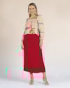 Saia Midi em Tecido Viscose - Cereja Rosa - Vermelho  P-f6c47b05-60e3-4b86-9132-ffd0c3f6d4f4