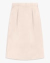 Saia Midi em Viscose Linho com Pregas - Cereja Rosa - Areia-G-8caa04ab-06d4-4ed2-9180-9c3b2da298d8