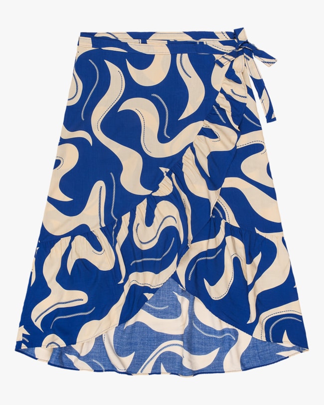 Saia Midi Envelope em Viscose Estampada Cereja Rosa-d640e568-75ea-4ace-9012-9a0ec7ec0808