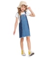 Salopete Infantil Jeans Menina Kely Kety-f9326159-b10c-410e-abc7-1effc4360a1a