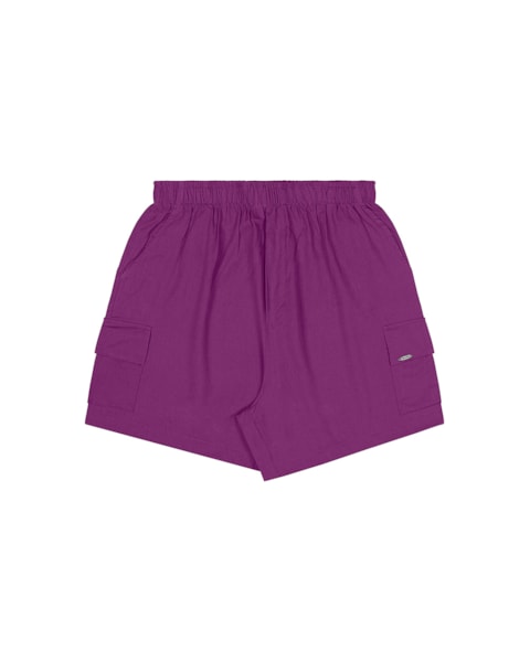 Short Feminino Cereja Curves Linho