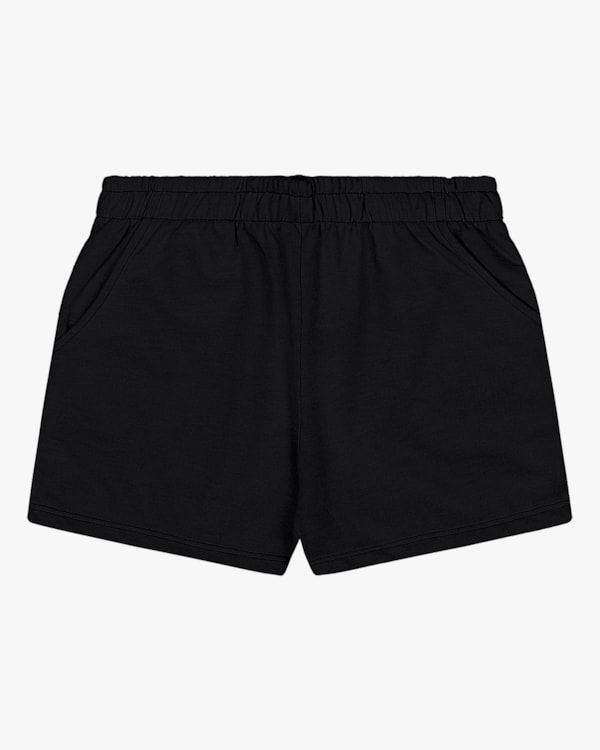 Shorts Básico Infantil em Moletinho Menina Kely Kety