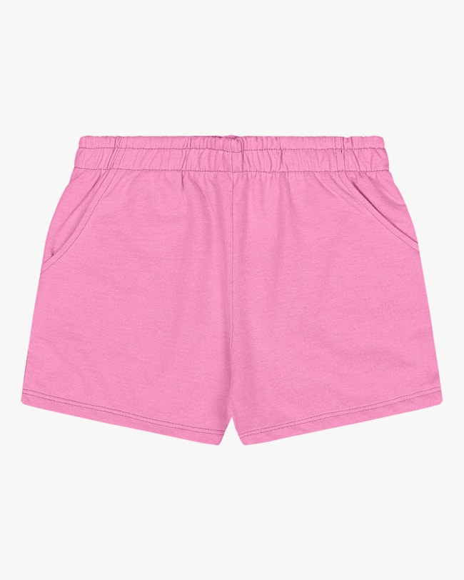 Shorts Básico Infantil em Moletinho Menina Kely Kety-7e7df421-2f9a-431a-95da-8cb9f3d84021