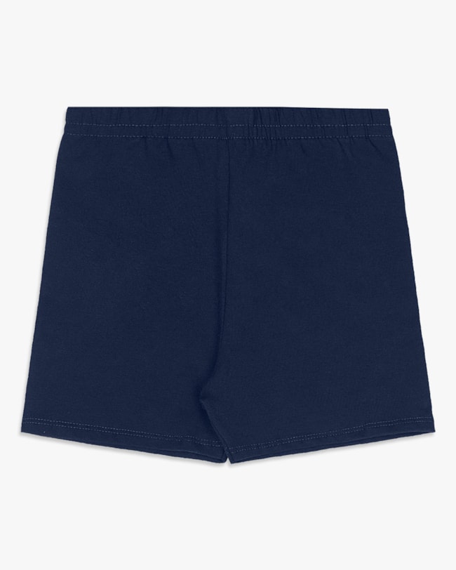 Shorts Básico Infantil Menina em Malha Cotton - Kely Kety - Oxford-34a9473b-30cf-4bfb-9d18-6777c410eb5c