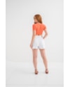 Shorts em Sarja com Barra Desfiada Cereja Rosa-82121b8b-199c-4545-97ef-5edc74c17600