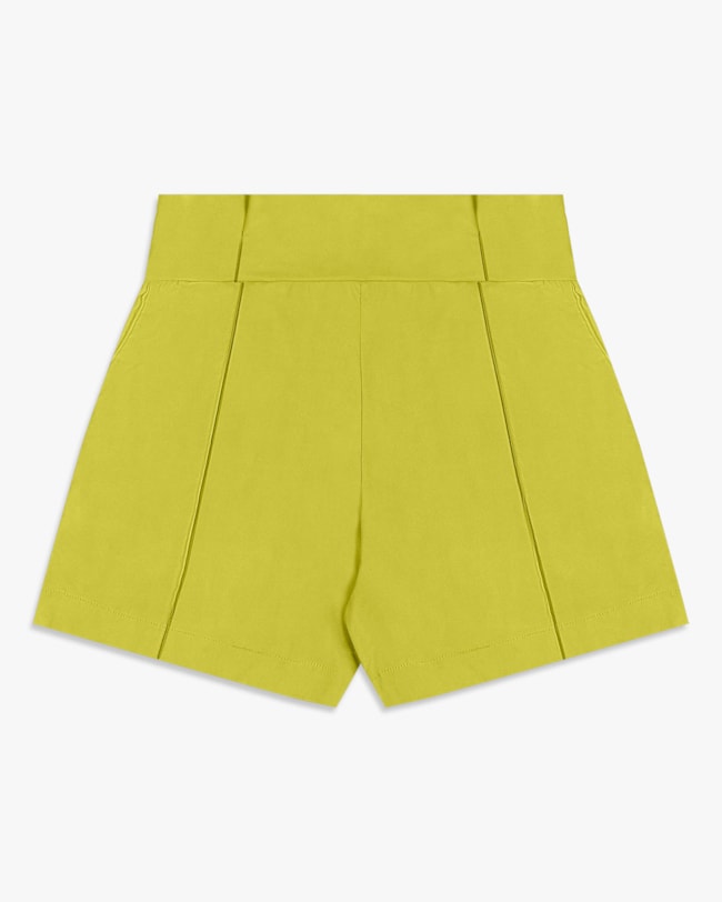 Shorts Feminino em Alfaiataria com Bolso - Cereja Rosa - Limonade-681e0396-5bcb-4f75-97d0-9ed5ce223f04