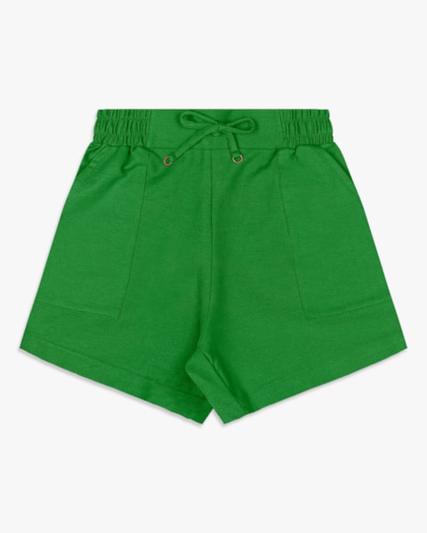 Shorts Feminino em Moletinho com Bolso - Cereja Rosa - Online