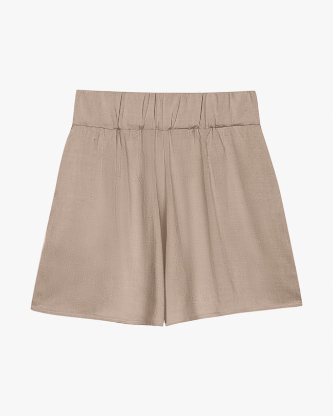 Shorts Feminino em Tecido Viscose com Bolso - Cereja Rosa - Carvalho-04a6bdf7-0615-42ec-917d-0d8a37dd926b