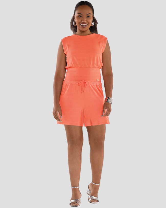 Shorts Feminino em Viscose Trabalhada com Bolso - Cereja Rosa - Mango-be19fd0b-5c8c-4ac7-ba45-997cb19ffb48